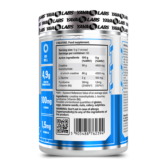 Yava labs creatine 60 servings