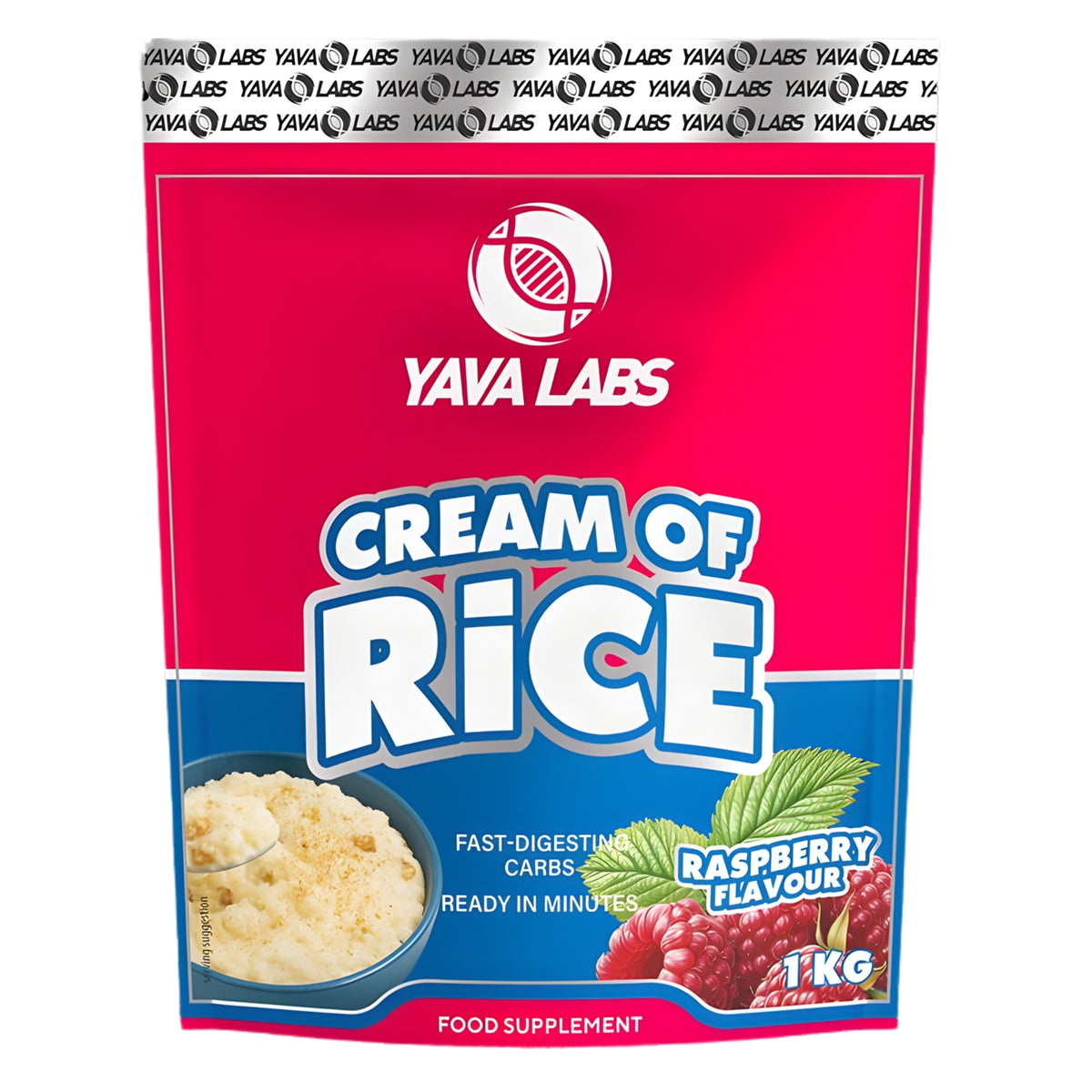 Yava Labs, Cream of Rice, 1kg, 33 Servings